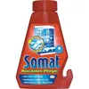 A red bottle of Somat dishwasher cleaner is shown against a white background. Podgląd zdjęcia produktu