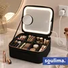 Soulima 27236 LED-Kosmetikkoffer mit Spiegel, schwarz Produktbild-Vorschau 10