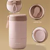 800 ml Müslibecher To Go, Lunchpot aus Edelstahl, Produktbild-Vorschau 5