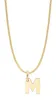 375/- Gold Anhänger "Golden Initials" ohne Kette, Produktbild-Vorschau 3