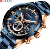 A close-up studio shot of a men's wristwatch. Produktbild-Vorschau