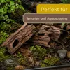 Aquarium Deko Röhre Baumstamm Terrarium Deko Höhle Aquarium Produktbild-Vorschau 7