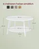 VASAGLE Couchtisch, Wohnzimmertisch, 80 x 45 cm, einfach zu Produktbild-Vorschau 7