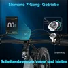 X2 E-Bike 27.5 Zoll, 720Wh Elektrofahrrad mit 7-Gang Produktbild-Vorschau 3