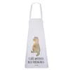 Mr. & Mrs. Panda Schürze Otter Bauch - Weiß - Geschenk, Produktbild-Vorschau 4