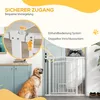 Bezpečnostní branka PawHut pro psy, schodišťová branka Náhled obrázku produktu 6