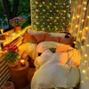 LED Lichterkette 20m 200 LEDs USB Warmweiß IP65 Kupferdraht Produktbild-Vorschau 4