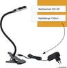 LED Klemm Leuchte dimmbar 4W Lese Lampe schwenkbar Nacht Produktbild-Vorschau 6