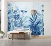 Komar Vlies Fototapete - Blue Jungle - Größe: 300 x 280 cm Produktbild-Vorschau 1