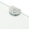 vidaXL Eckablage mit Verchromten Halterungen Glas Produktbild-Vorschau 4