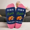 Damen Socken mit Spruch – Ich bin in Rente, ich muss gar Produktbild-Vorschau 3