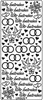 Hologramm-Kreativsticker 10x23cm Motiv 28 VE=5 Stück gold Produktbild-Vorschau 1