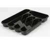 Besteckkasten schwarz Besteckeinteiler Besteckbox Produktbild-Vorschau 4
