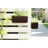 kvetináč truhlík s držiakom 38cm BOARDEE FENCYCASE W Náhľad obrázku produktu 15