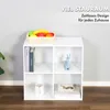 Bücherregal, Modernes MDF-Regal mit 4 Fächern und Produktbild-Vorschau 4