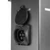 A close-up view of an electric vehicle charging port with its protective cover open. Náhled obrázku produktu