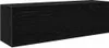 A black wooden cabinet shown from a three-quarter angle against a white background. Anteprima dell’immagine prodotto