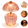 Bunte Glas Tischlampe Kabellos, Vintage LED Produktbild-Vorschau 8
