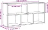 vidaXL Półka ścienna Artisan dąb 100x25x50 cm materiał Podgląd zdjęcia produktu 9