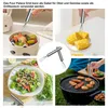 Edelstahl Kartoffelgabel Set 8-teilig,  Pellkartoffelgabel, Produktbild-Vorschau 5