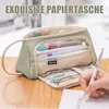 Federmäppchen, Federmäppchen Mädchen Mäppchen Federtaschen Produktbild-Vorschau 3
