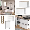 A collage of images showing different modular furniture pieces and assembled furniture sets. Náhled obrázku produktu