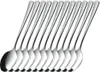 A set of coffee spoons arranged in a row. Produktbild-Vorschau