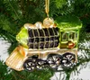 Christbaumschmuck Eisenbahn Glas 8cm 1 Stück grün oder rot Produktbild-Vorschau 6