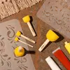 5 Stück Schaumstoff Schablonenpinsel Set - Schwamm Pinsel - Produktbild-Vorschau 3
