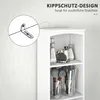 HOMCOM Hochschrank Überbauschrank Badregal Badschrank Produktbild-Vorschau 6