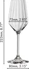 Bicchiere da champagne Spiegelau 445/29 LifeStyle 4450177 Anteprima dell’immagine prodotto 7