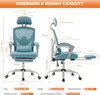 Bürostuhl Ergonomisch - Ein Schreibtischstuhl mit Produktbild-Vorschau 4