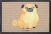Mr. & Mrs. Panda Schmutzfangmatte Mops 60 x 90 cm - Produktbild-Vorschau 1