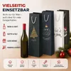 12x XXL Flaschentüten Weihnachtstaschen Bottle Bag Flaschen Produktbild-Vorschau 4