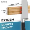 CUCINO Messer Magnetleiste selbstklebend 40cm aus Bambus - Produktbild-Vorschau 4