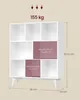 VASAGLE Bücherregal Standregal mit 8 Fächern Holzregal Produktbild-Vorschau 8