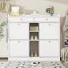 Schuhschrank，Schuhkipper，Schuhablage，Sideboard，Schuhregal，pl Produktbild-Vorschau 2
