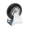 Wiltec Bockrolle Ø160mm mit Gummirad und Metallfelge 130kg Produktbild-Vorschau 2