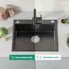 CECIPA MAX Edelstahl Spüle Schwarz 60x49CM - Spülbecken mit Produktbild-Vorschau 9