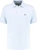 Lacoste Polo weite Passform hellblau einfarbig Baumwolle Produktbild-Vorschau 12