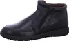 A black leather boot is shown against a white background. Produktbild-Vorschau