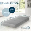 Beautissu Premium XXL Klappmatratze Gästebett faltbar inkl. Produktbild-Vorschau 4