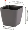 14 cm samozavlažovacie štvorcové kvetináče pre izbové a Náhľad obrázku produktu 2