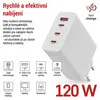 Univerzální USB adaptér GaN do sítě PD 120 W max. Voir les images du produit