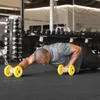 SKLZ Bauchtrainer Core Wheels Gelb und Schwarz Produktbild-Vorschau 2
