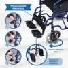 Mobiclinic Sedia a rotelle pieghevole Carrozzina disabili Anteprima dell’immagine prodotto 8