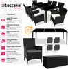 TecTake 401161, Černá, 8 sedadlo/sedadel, Dospělí a děti, Náhled obrázku produktu 3