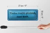 Blechschild Spruch 27x10cm Kochen macht glücklich essen Produktbild-Vorschau 5