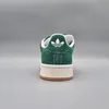 The back view of a green Adidas sneaker. Podgląd zdjęcia produktu