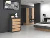 Topeshop M4 ANTRACYT/ARTISAN, Anthrazit, Eiche, 4 Produktbild-Vorschau 11